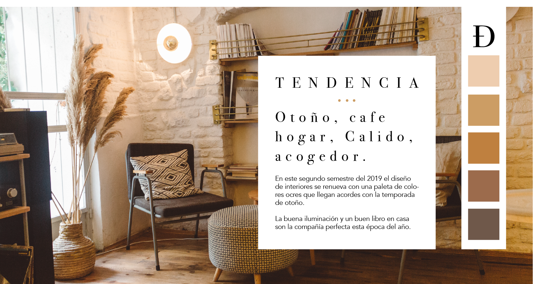 imagen con texto que muestra las tendencias generales del segundo semstre del año 2019 