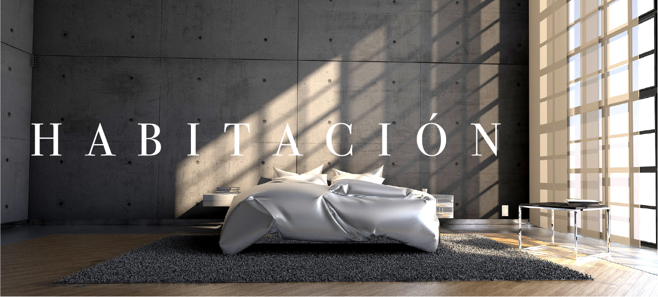 imagen de una habitación innovadora con la palabra pricipal de la pagina