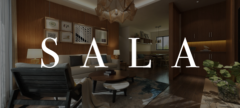 Fotografía de una sala con estilo rústico